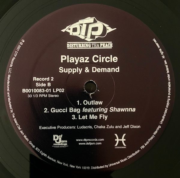 Playaz Circle | Supply & Demand | 2xVinyl (LP, Album