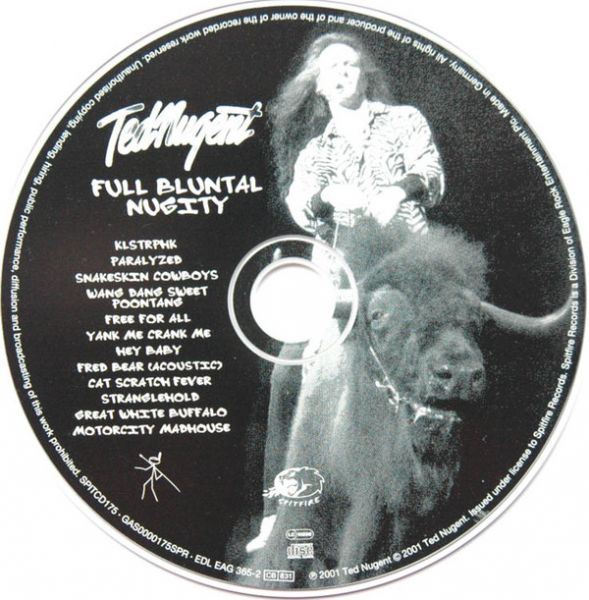 Ted Nugent | Full Bluntal Nugity | CD (Album) | VinylHeaven - your source  for great music