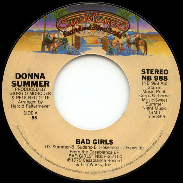 Donna Summer - Bad Girls LP Vinile (Casa Blanca, 7150) - Edizione Vinile Classica - Foto 2