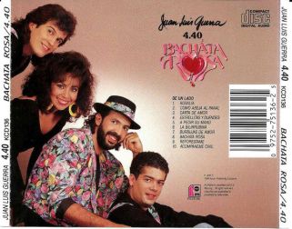Juan Luis Guerra 4.40 | Bachata Rosa | CD (Album