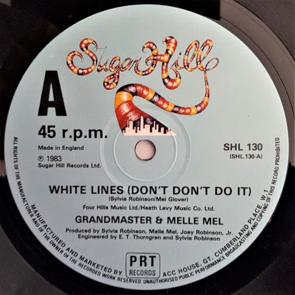 Grandmaster Flash Melle Mel and the Furious Five - White