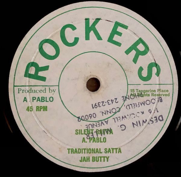 ジャマイカ12” Augustus Pablo / Jacob Miller Silent Satta / Too Much Commercialization Of Rastaf none Rockers /00250 Jacob Miller - Too Much Commercialization of Rastafari - 12