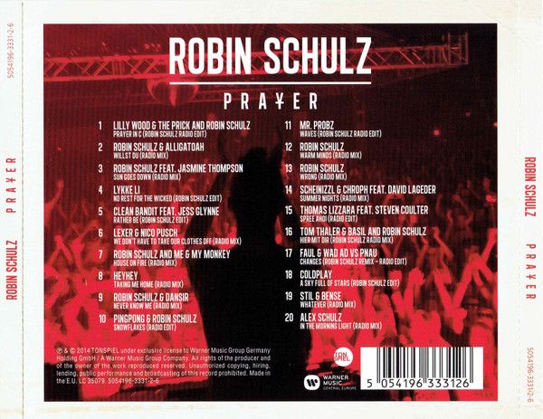 レア盤‼︎ Robin Schulz - Extended Prayer 3枚組 レア盤‼︎ Robin Schulz - Extended Prayer 3枚組 Extended
