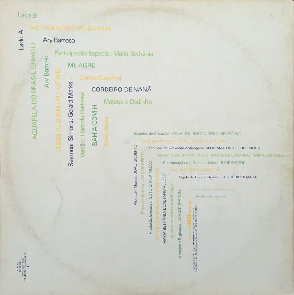 洋楽 Joao Gilberto Caetano Veloso etc./Brazil 620352668a429