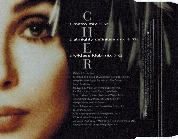 Cher | All Or Nothing | CD (Single) | VinylHeaven - your