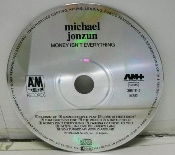 MICHAEL JONZUN /MONEY ISN`T EVERYTHING