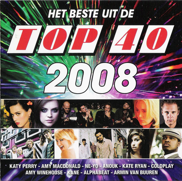 Various Het Beste Uit De Top 40 2008 2xCD Compilation