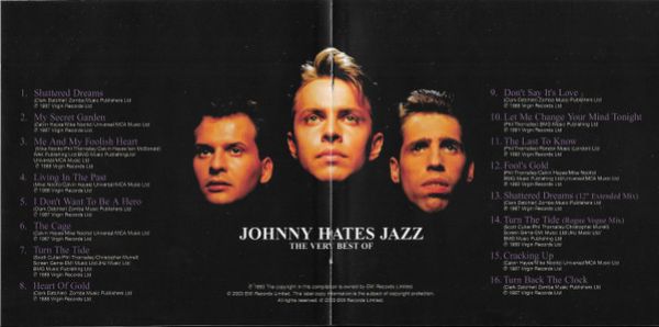 Johnny Hates Jazz | The Very Best Of Johnny Hates Jazz | CD