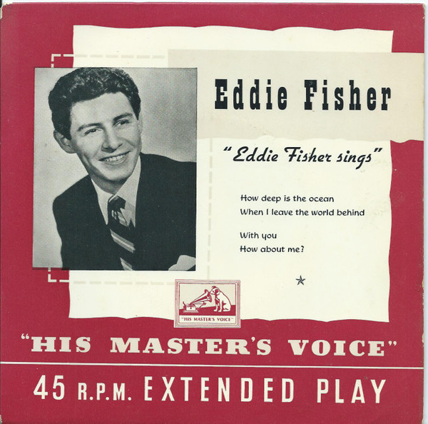 Eddie Fisher Cindy, Oh Cindy / Around The World Vinyl (7