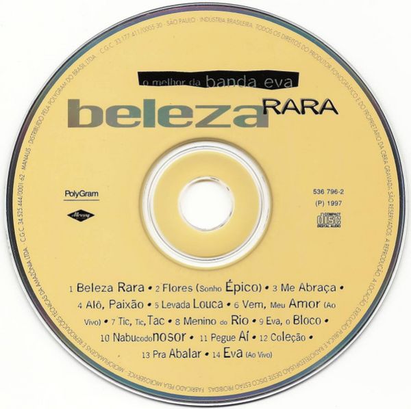 Banda Eva | O Melhor Da Banda Eva Beleza Rara | CD