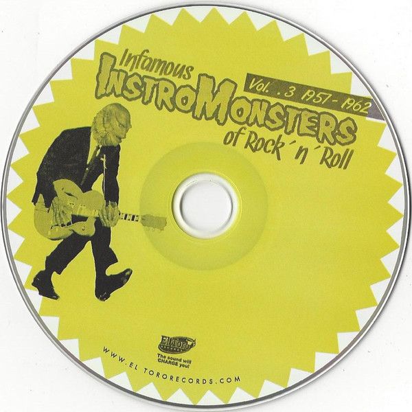 洋楽 Infamous Instro-Monsters of Rock 'n' Rol Infamous InstroMonsters Of Rock' N ' Roll Vol.3 1957-1962