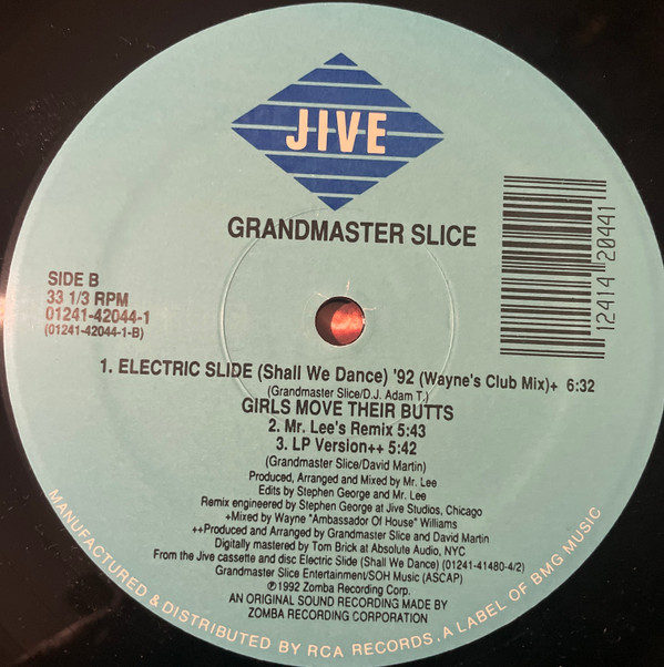 Grandmaster Slice Electric Slide (Shall We Dance) '92 Vinyl (12